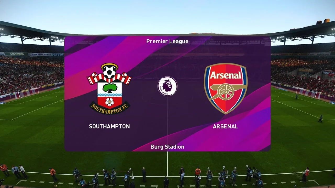 مباراة آرسنال وساوثهامتون في كأس الإتحاد الإنجليزي