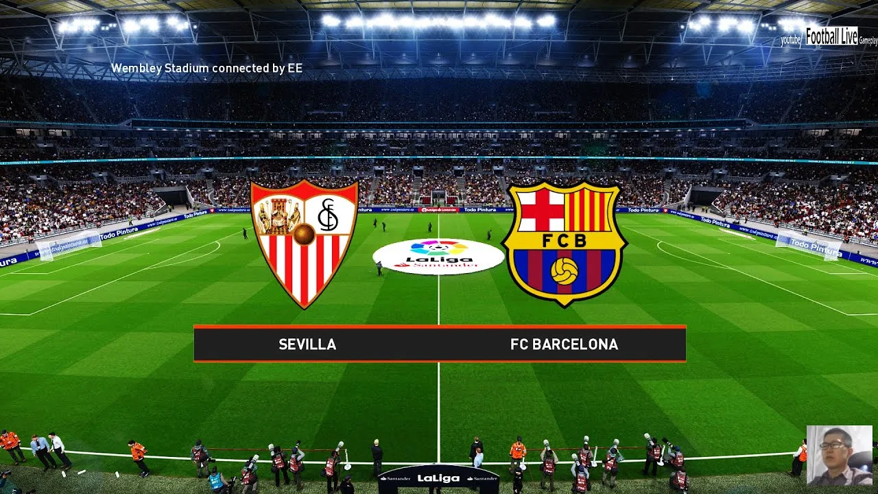 مباراة إشبيلية وبرشلونة في كأس ملك إسبانيا