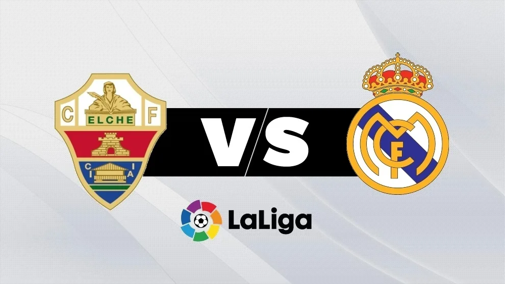 موعد مباراة ريال مدريد وإلتشي والقنوات الناقلة في الدوري الإسباني