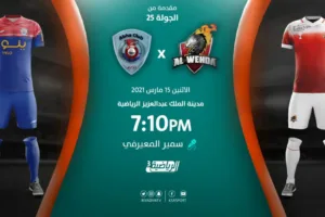 بث مباشر | مشاهدة مباراة الوحدة وأبها بتاريخ 15/3/2021 في الدوري السعودي للمحترفين