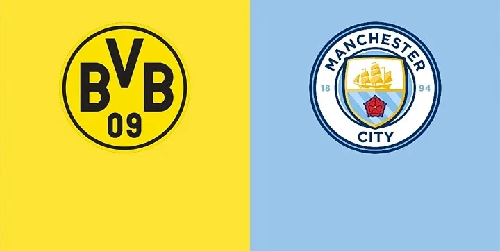 موعد مباراة مانشستر سيتي وبروسيا دورتموند والقنوات الناقلة في دوري أبطال أوروبا