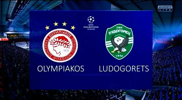 موعد مباراة أولمبياكوس ولودوجوريتس والقنوات الناقلة في دوري أبطال أوروبا