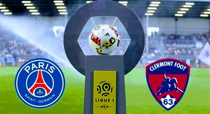 موعد مباراة باريس سان جيرمان وكليرمون فوت والقنوات الناقلة