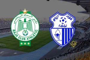 مباراة الرجاء وإتحاد طنجة