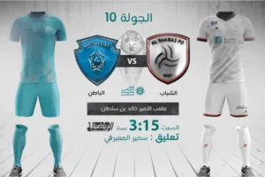 ملخص مباراة الشباب والباطن اليوم  في الدوري السعودي