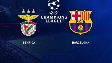 ملخص مباراة برشلونة وبنفيكا في دوري أبطال أوروبا