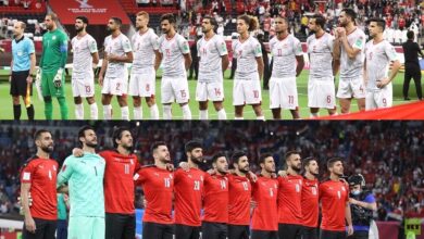 موعد مباراة تونس ومصر في كأس العرب والقنوات الناقلة 2021
