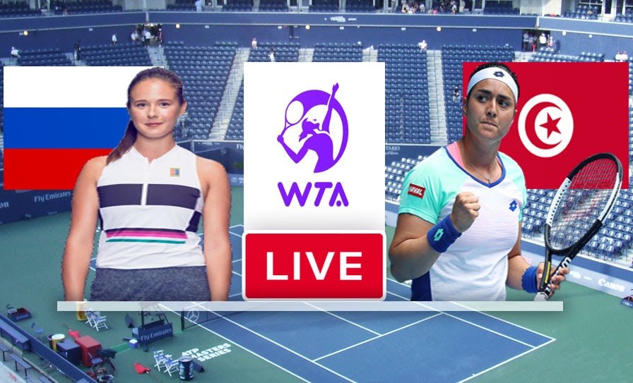 مباراة انس جابر وداريا كاساتكينا