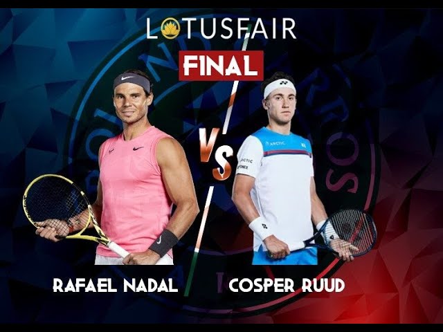 ملخص مباراة رافاييل وكاسبر رود وتتويج رافا في رولان جاروس