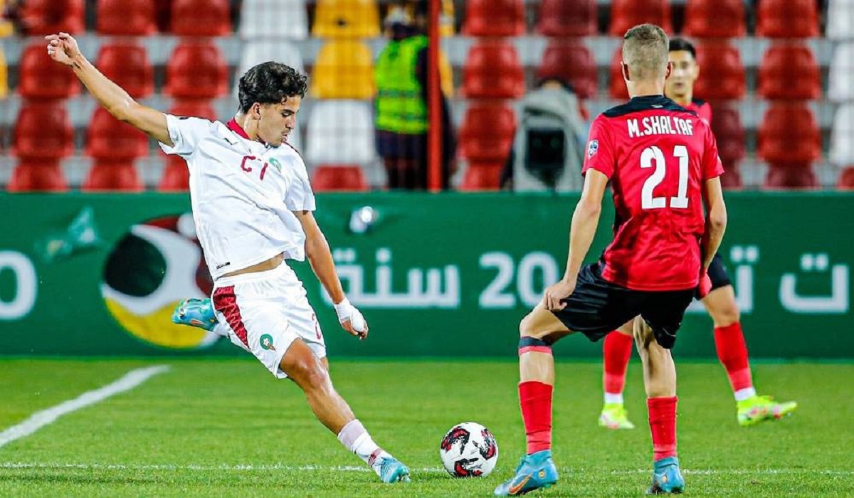 المنتخب المغربي يتأهل لربع النهائي بعد فوزه على فلسطين بهدف نظيف في كأس العرب