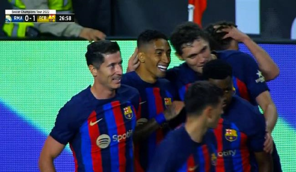 ملخص مباراه ريال مدريد وبرشلونة 0 1 هدف عالمي اهداف مباراه برشلونه و ريال مدريد اليوم