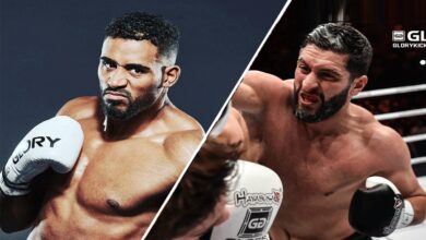 موعد نزال جمال بن صديق وبنجامين أديغبويي والقنوات الناقلة في بطولة GLORY 81