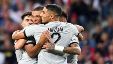 باريس سان جيرمان يقسو على ليل