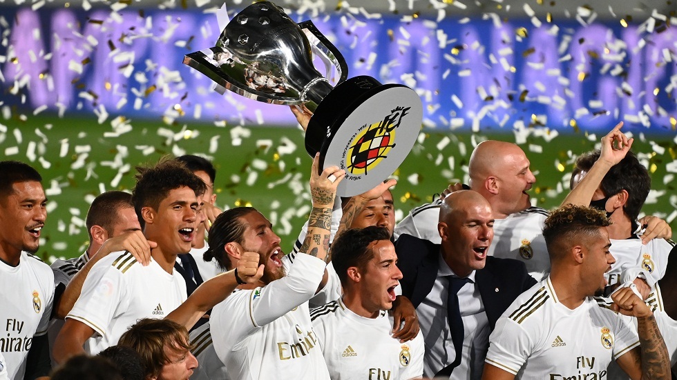 ريال مدريد أقرب للتتويج بلقب كأس السوبر الأوروبي على حساب فرانكفورت