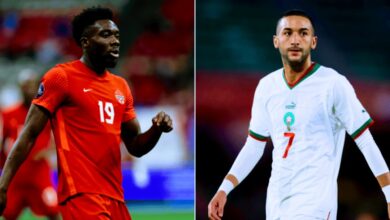 القنوات المفتوحة الناقلة لمباراة المغرب وكندا في كأس العالم