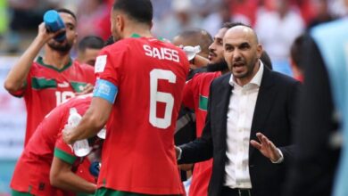 تشكيلة المغرب ضد بلجيكا في كأس العالم