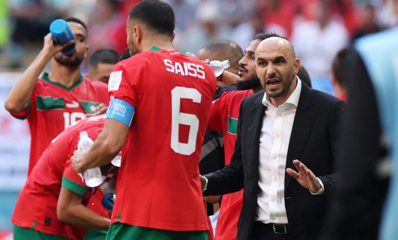 تشكيلة المغرب ضد بلجيكا في كأس العالم