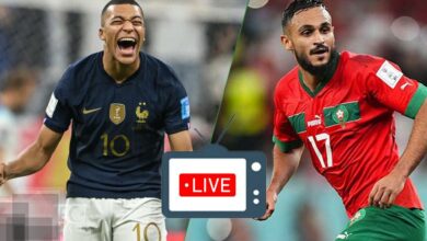 القنوات المفتوحة الناقلة لمباراة المغرب وفرنسا في كأس العالم