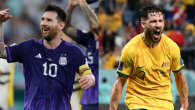 القنوات الناقلة لمباراة الارجنتين وأستراليا في كأس العالم