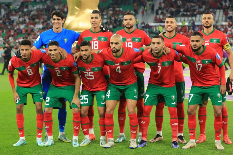 تشكيلة المنتخب المغربي
