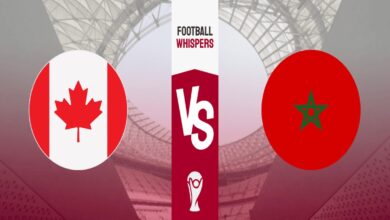موعد مباراة المغرب وكندا في كأس العالم 2022 والقنوات الناقلة