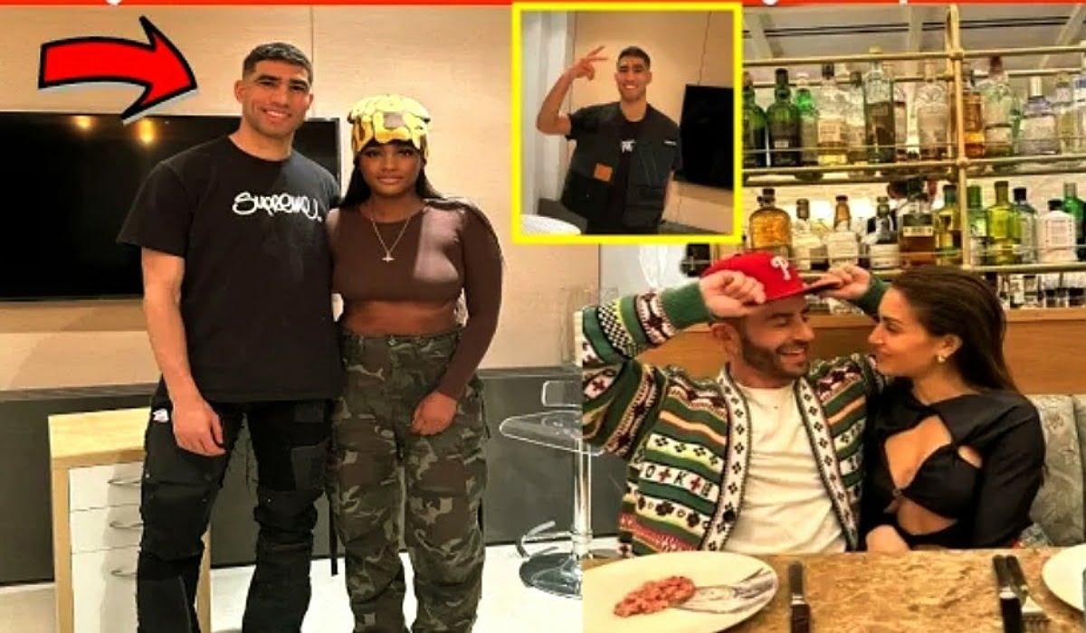 أشرف حكيمي يظهر مع فتاة جديدة بعد نشر طليقته هبة عبوك صور مع شاب الإسباني - أشرف-حكيمي-يظهر-مع-فتاة-جديدة-بعد-نشر-طل