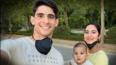 أنباء عن أنفصال ياسين بونو من زوجته إيمان لهذا السبب