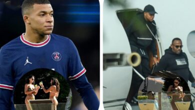 كيليان مبابي يشعل مواقع التواصل الإجتماعي مع فتاتين بالبكيني - كيليان مبابي