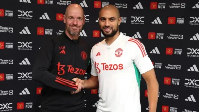 مدرب مانشستر يونايتد يبعد سفيان امرابط عن مباراة بايرن ميونخ لهذا السبب - سفيان امرابط