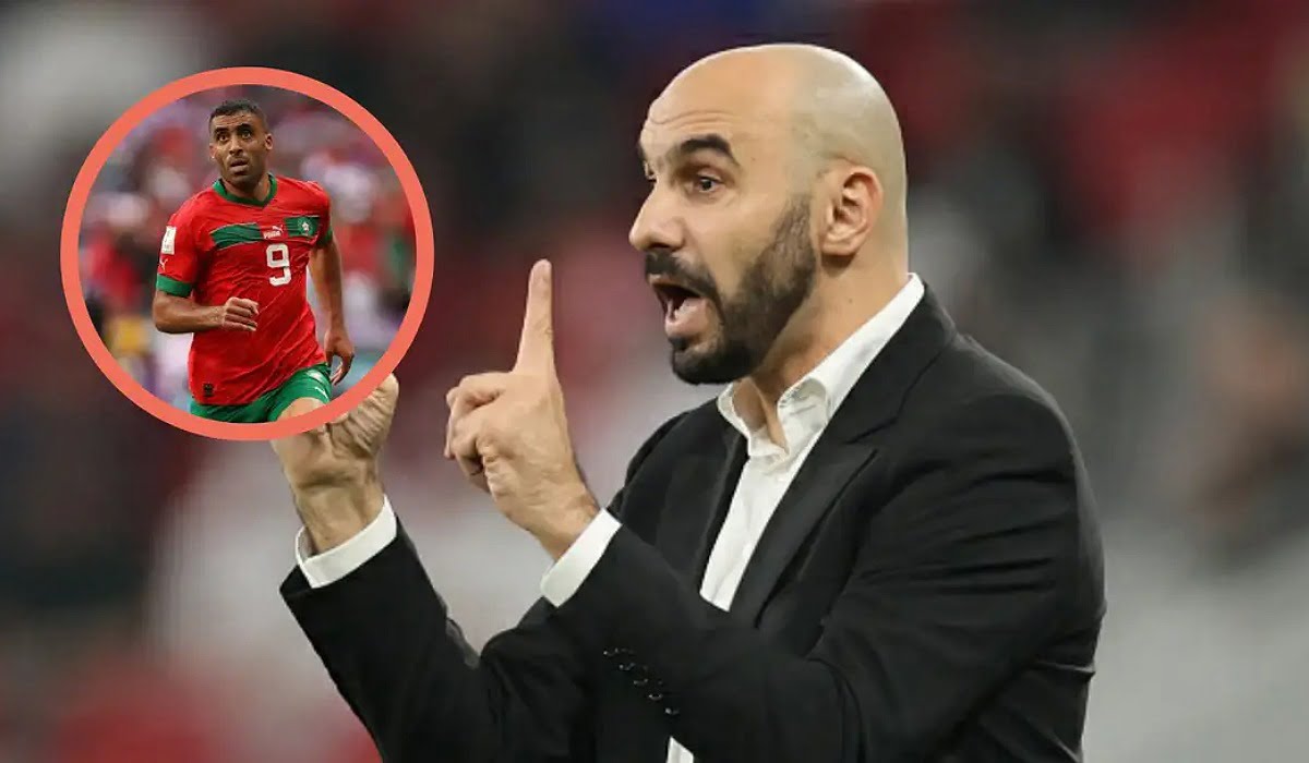 أنباء عن وجود خلاف بين مدرب الأسود الاطلس وليد الركراكي وعبد الرزاق حمد الله - عبد الرزاق حمد الله