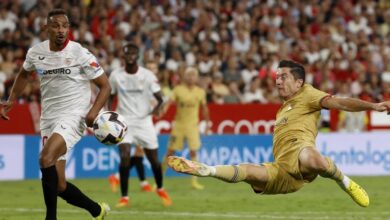 القنوات المفتوحة الناقلة لمباراة برشلونة وإشبيلية في الدوري الإسباني