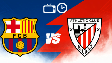 توقيت مباراة برشلونة وأتلتيك بلباو والقنوات الناقلة في الدوري الإسباني