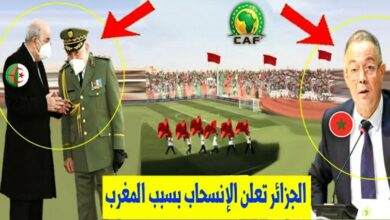 رسميا الجزائر تعلن الانسحاب من كأس إفريقيا بسبب المغرب وماحدث أخطر مايكون - الجزائر