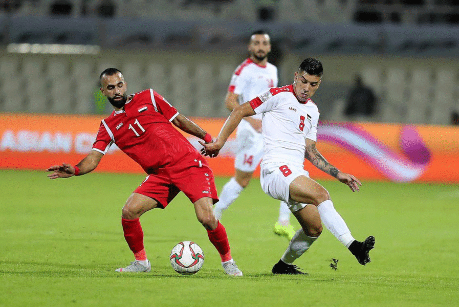 تاريخ Head to head بين منتخب الأردن وطاجيكستان قبل matches دور الربع النهائي