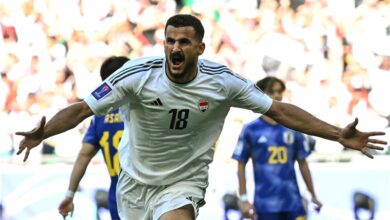 ترتيب هدافي كأس آسيا بعد تسجيل أيمن حسين على منتخب الأردن