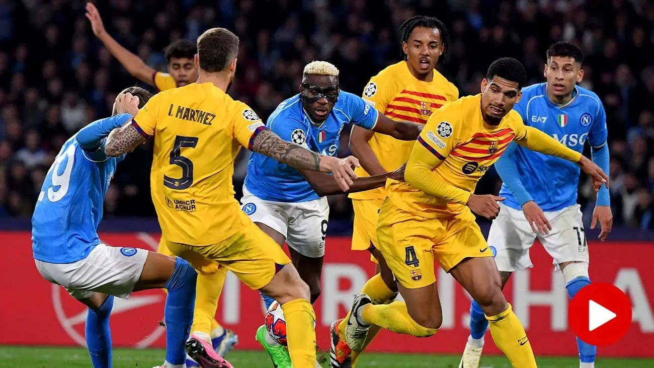 تاريخ المواجهات برشلونة ونابولي