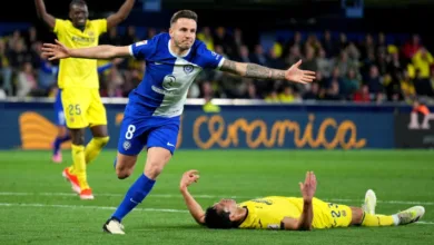 توقيت مباراة أتلتيكو مدريد وفياريال والقنوات الناقلة في الدوري الإسباني - توقيت