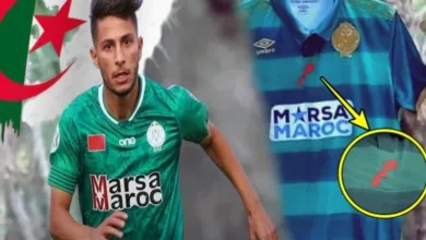 الجزائري يسري بوزوق يفسخ عقده مع نادي الرجاء بسبب تهديدات خارجية من الجزائر