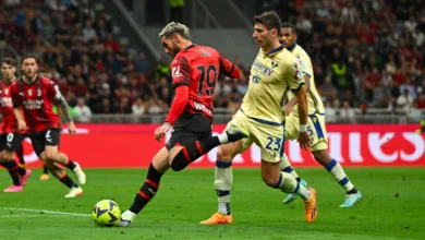 موعد مباراة ميلان وهيلاس فيرونا في الدوري الإيطالي والقنوات الناقلة