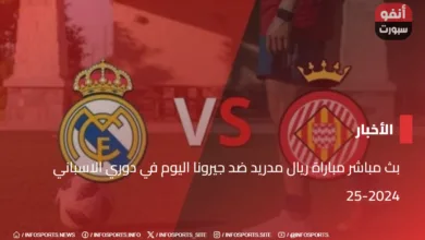 مباراة ريال مدريد ضد جيرونا اليوم في دوري الاسباني