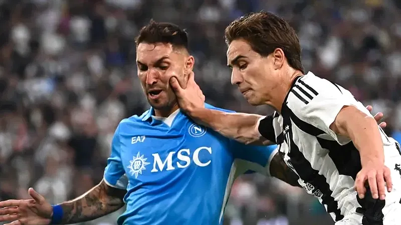 القنوات المفتوحة الناقلة لمباراة نابولي ويوفنتوس في الدوري الإيطالي