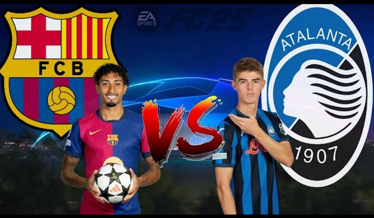 القنوات المفتوحة الناقلة لمباراة برشلونة وأتلانتا في دوري أبطال أوروبا