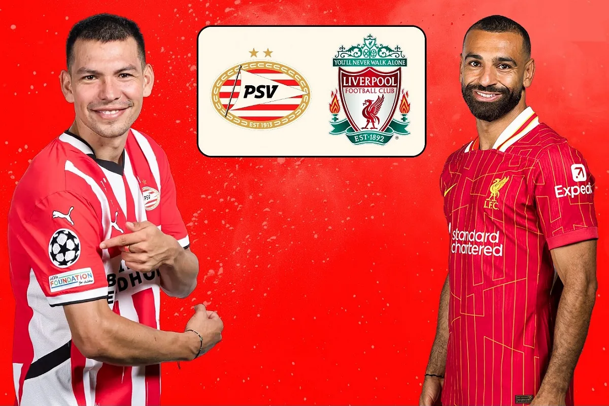 القنوات المفتوحة الناقلة لمباراة ليفربول وأيندهوفن في دوري أبطال أوروبا 2425