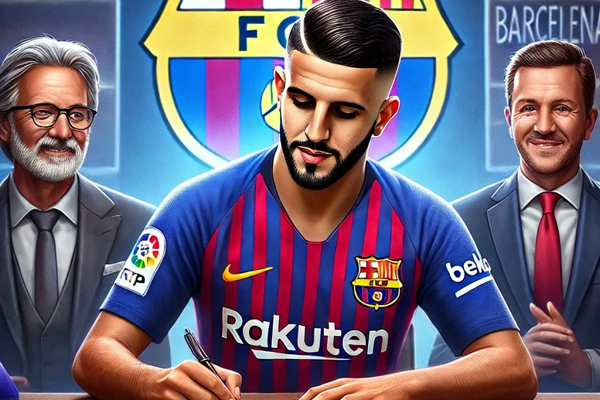 شبه رسمي رياض محرز يعود إلى أوروبا عبر بوابة برشلونة!