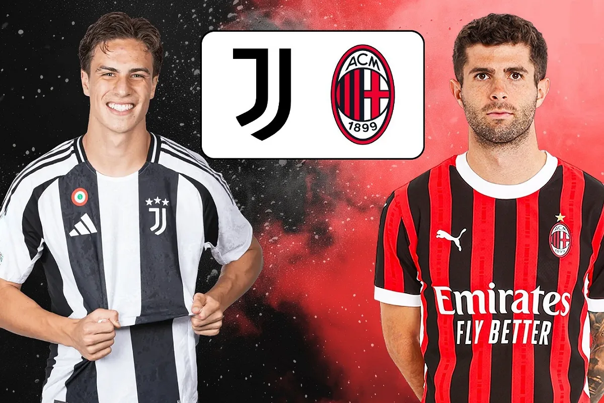 القنوات المفتوحة الناقلة لمباراة يوفنتوس وميلان في الدوري الإيطالي