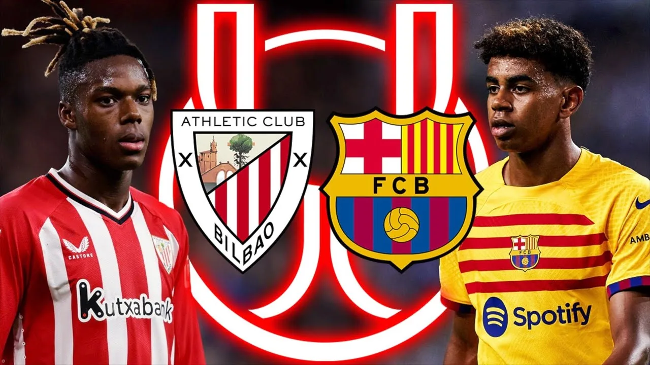 القنوات الناقلة لمباراة برشلونة وأتلتيك بيلباو في كأس السوبر الإسباني
