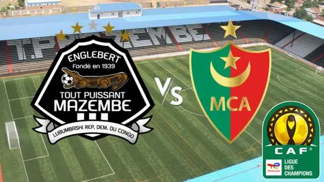 القنوات المفتوحة الناقلة لمباراة مولودية الجزائر ومازيمبي في دوري أبطال أفريقيا