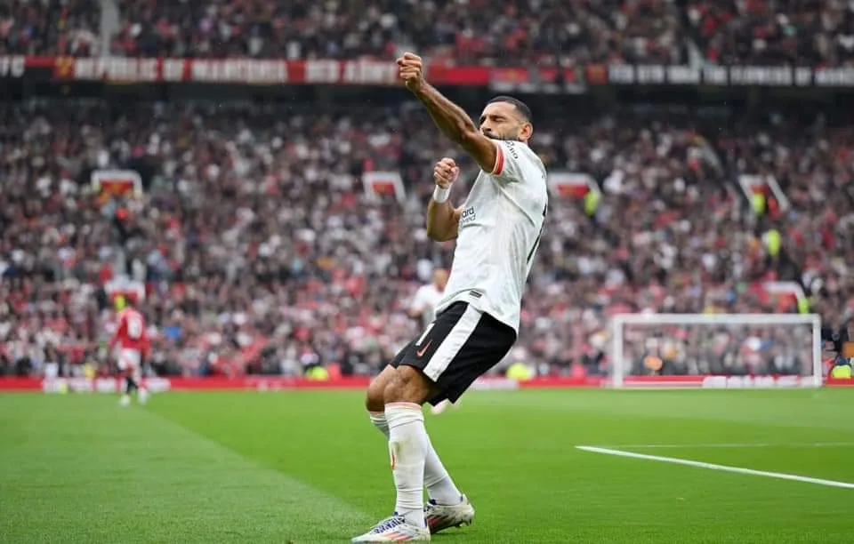 ترتيب هدافي الدوري الإنجليزي الممتاز بعد تسجيل محمد صلاح في شباك مان يونايتد