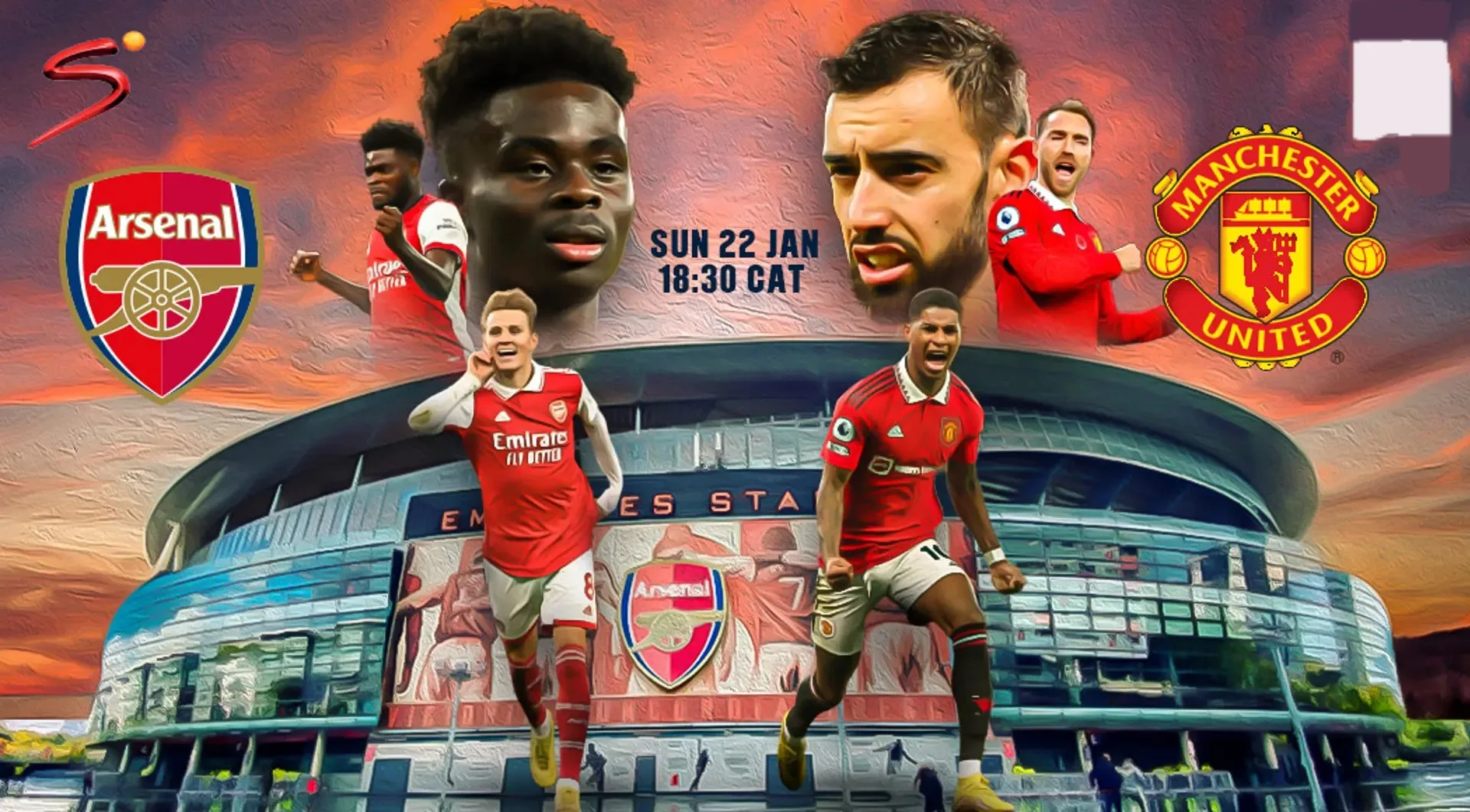 القنوات المفتوحة الناقلة لمباراة آرسنال ومانشستر يونايتد في كأس الإتحاد الإنجليزي