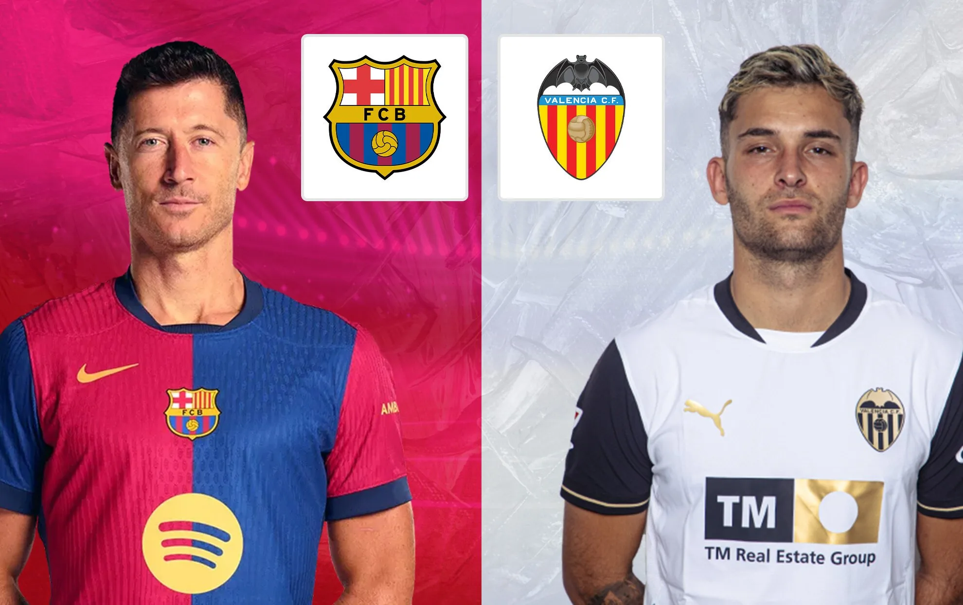 القنوات المفتوحة الناقلة لمباراة برشلونة وفالنسيا في كأس ملك إسبانيا